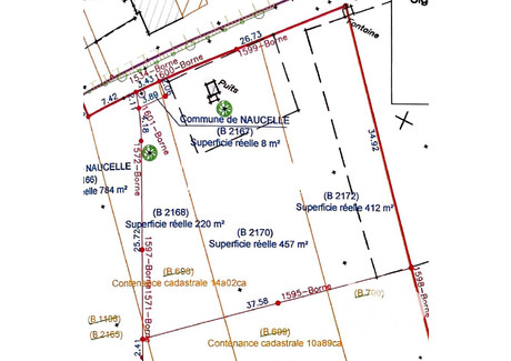 Działka na sprzedaż - Naucelle, Francja, 1089 m², 39 480 USD (161 869 PLN), NET-99767996