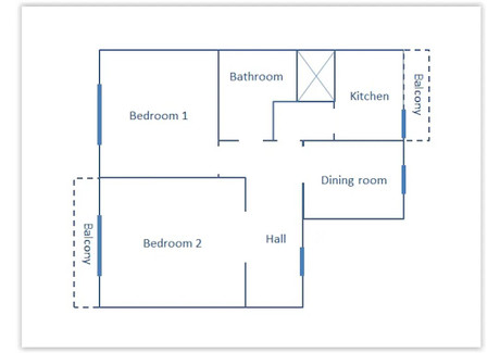 Mieszkanie do wynajęcia - Ioannou Theologou Zografos, Grecja, 60 m², 419 USD (1680 PLN), NET-101824016