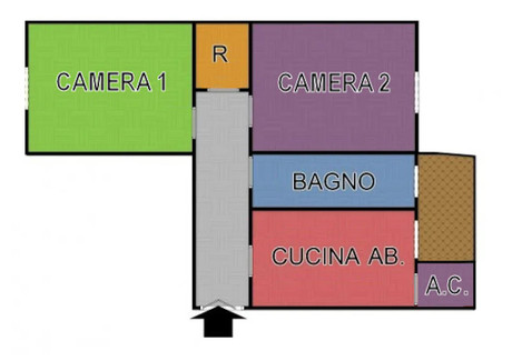 Mieszkanie do wynajęcia - Via Carlo Marochetti Milan, Włochy, 70 m², 667 USD (2727 PLN), NET-94891215