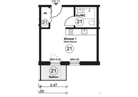 Mieszkanie do wynajęcia - Crailsheimer Straße Berlin, Niemcy, 29 m², 1293 USD (4966 PLN), NET-95220420