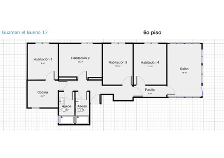 Mieszkanie do wynajęcia - Calle de Guzmán el Bueno Madrid, Hiszpania, 200 m², 846 USD (3509 PLN), NET-98821526