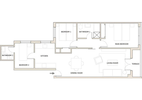 Mieszkanie do wynajęcia - Calle de Fernández de la Hoz Madrid, Hiszpania, 96 m², 4153 USD (17 028 PLN), NET-98968562