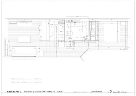 Mieszkanie do wynajęcia - Calle de Orfila Madrid, Hiszpania, 49 m², 3303 USD (12 682 PLN), NET-99189691