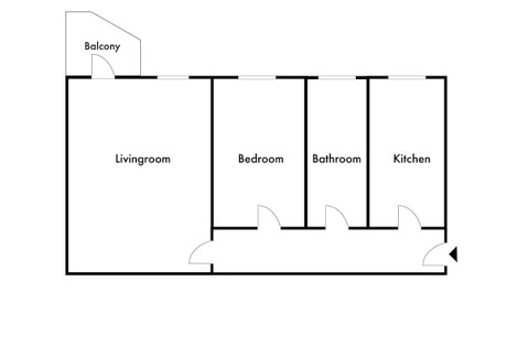 Mieszkanie do wynajęcia - Fehmarner Straße Berlin, Niemcy, 68 m², 1618 USD (6765 PLN), NET-99519473