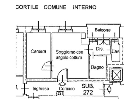 Mieszkanie do wynajęcia - Via 20 Settembre Turin, Włochy, 31 m², 1104 USD (4616 PLN), NET-93719933