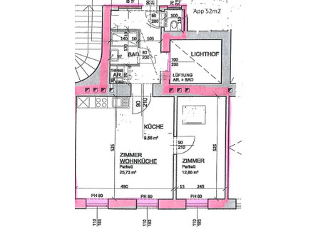 Mieszkanie do wynajęcia - Johannitergasse Vienna, Austria, 51 m², 1548 USD (6347 PLN), NET-93899202