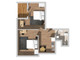Mieszkanie do wynajęcia - Amsterdamer Straße Berlin, Niemcy, 45 m², 997 USD (3950 PLN), NET-96989448