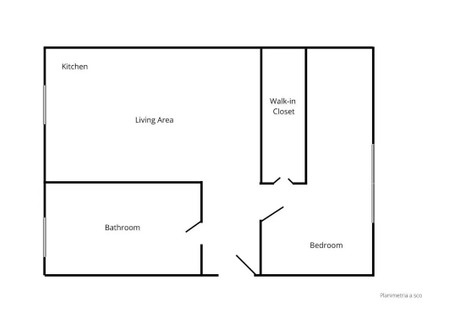 Mieszkanie do wynajęcia - Via Lodovico Montegani Milan, Włochy, 50 m², 1667 USD (6818 PLN), NET-90223377