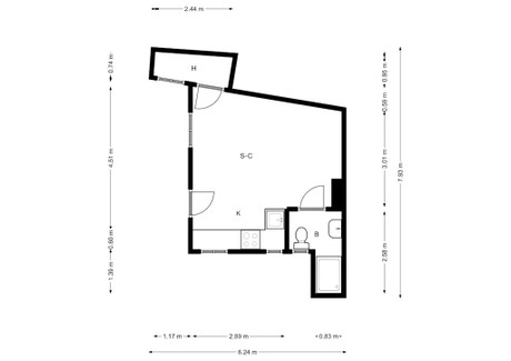 Mieszkanie do wynajęcia - Calle del Norte Madrid, Hiszpania, 40 m², 1394 USD (5393 PLN), NET-90234890