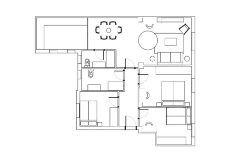 Mieszkanie do wynajęcia - Calle General Oraá Madrid, Hiszpania, 97 m², 5071 USD (19 421 PLN), NET-90245607