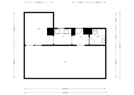 Mieszkanie do wynajęcia - Calle de Manuel Fernández y González Madrid, Hiszpania, 33 m², 1330 USD (5109 PLN), NET-90246416