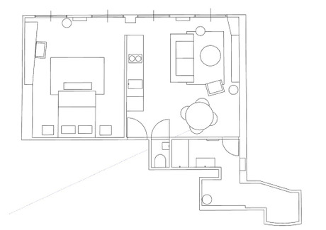 Mieszkanie do wynajęcia - Rue de Seine Paris, Francja, 60 m², 5431 USD (21 018 PLN), NET-91158856