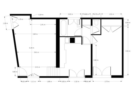 Mieszkanie do wynajęcia - Rue Dauphine Paris, Francja, 54 m², 4015 USD (15 738 PLN), NET-91196162