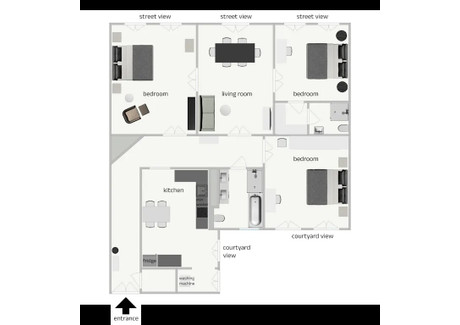 Mieszkanie do wynajęcia - Betlémská Prague, Czechy, 135 m², 5400 USD (21 439 PLN), NET-91300533