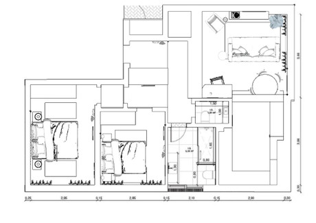 Mieszkanie do wynajęcia - Travessa do Chafariz das Terras Lisbon, Portugalia, 83 m², 2403 USD (9971 PLN), NET-93018355