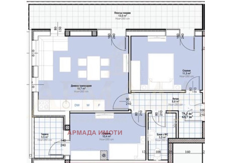 Mieszkanie na sprzedaż - Младежки Хълм/Mladejki Halm Пловдив/plovdiv, Bułgaria, 94 m², 168 027 USD (645 223 PLN), NET-86737749