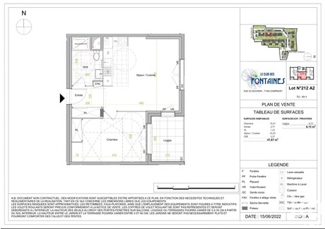 Mieszkanie na sprzedaż - Dampmart, Francja, 47 m², 241 101 USD (988 515 PLN), NET-84535166