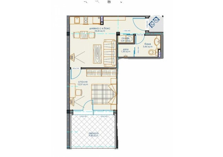 Mieszkanie na sprzedaż - Витоша/Vitosha София/sofia, Bułgaria, 55 m², 88 694 USD (340 585 PLN), NET-100987896