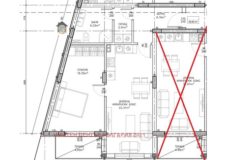 Mieszkanie na sprzedaż - Малинова долина/Malinova dolina София/sofia, Bułgaria, 79 m², 148 153 USD (594 093 PLN), NET-100376836