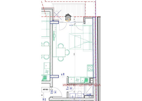 Mieszkanie na sprzedaż - Студентски град/Studentski grad София/sofia, Bułgaria, 54 m², 100 773 USD (386 970 PLN), NET-100723874