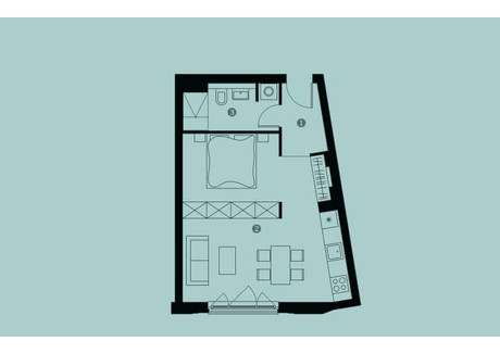 Mieszkanie na sprzedaż - Berlin, Niemcy, 43,07 m², 478 502 USD (1 957 072 PLN), NET-87370487