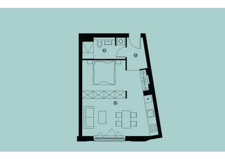 Mieszkanie na sprzedaż - Berlin, Niemcy, 43,07 m², 469 582 USD (1 925 284 PLN), NET-87370487