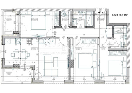 Mieszkanie na sprzedaż - Младост /Mladost Варна/varna, Bułgaria, 121 m², 155 843 USD (638 956 PLN), NET-101576118