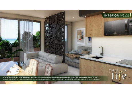 Mieszkanie na sprzedaż - C. 42 Nte 15, Zazil-ha, 77720 Playa del Carmen, Q.R., Mexico Playa Del Carmen, Meksyk, 44 m², 248 656 USD (1 017 003 PLN), NET-101344252