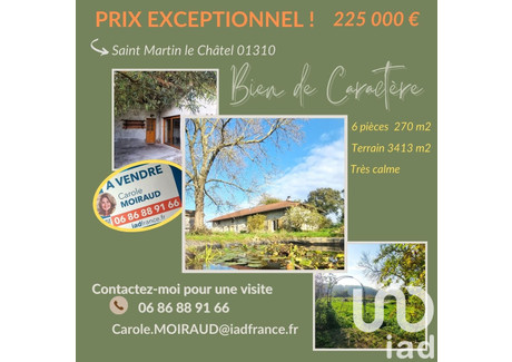 Dom na sprzedaż - Saint-Martin-Le-Châtel, Francja, 270 m², 233 764 USD (958 434 PLN), NET-101948605