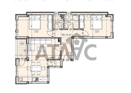 Mieszkanie na sprzedaż - Прослав/Proslav Пловдив/plovdiv, Bułgaria, 103 m², 99 302 USD (406 147 PLN), NET-100725487