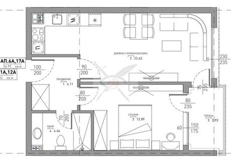 Mieszkanie na sprzedaż - Малинова долина/Malinova dolina София/sofia, Bułgaria, 64 m², 99 781 USD (417 083 PLN), NET-100988408