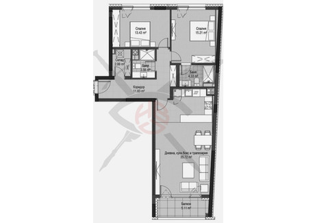 Mieszkanie na sprzedaż - Витоша/Vitosha София/sofia, Bułgaria, 130 m², 289 224 USD (1 200 279 PLN), NET-102482592