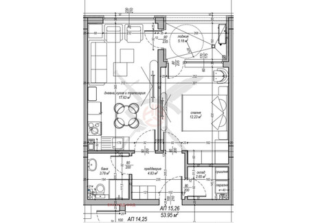 Mieszkanie na sprzedaż - Студентски град/Studentski grad София/sofia, Bułgaria, 66 m², 115 224 USD (481 636 PLN), NET-102423012