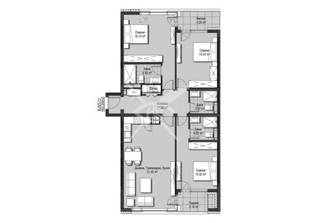 Mieszkanie na sprzedaż - Витоша/Vitosha София/sofia, Bułgaria, 163 m², 341 155 USD (1 344 149 PLN), NET-97044721