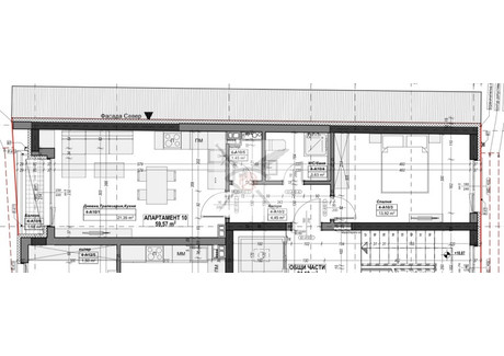 Mieszkanie na sprzedaż - Център/Centar София/sofia, Bułgaria, 71 m², 154 569 USD (646 096 PLN), NET-99125364