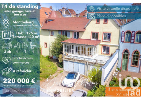 Mieszkanie na sprzedaż - Montbeliard, Francja, 126 m², 232 132 USD (970 313 PLN), NET-97092478