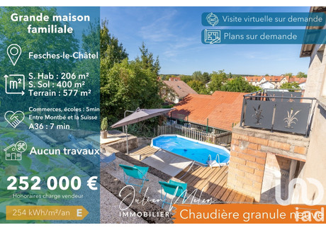 Dom na sprzedaż - Fesches-Le-Châtel, Francja, 210 m², 281 897 USD (1 110 673 PLN), NET-91725159