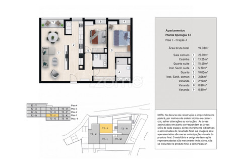 Mieszkanie na sprzedaż - Santa Cruz, Portugalia, 94 m², 329 959 USD (1 379 230 PLN), NET-102395837