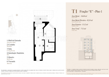 Mieszkanie na sprzedaż - Funchal, Portugalia, 62 m², 399 157 USD (1 668 474 PLN), NET-102410333