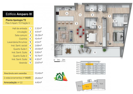 Mieszkanie na sprzedaż - Funchal, Portugalia, 113 m², 603 077 USD (2 502 771 PLN), NET-95113153