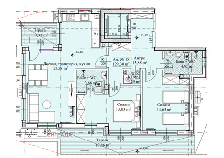 Mieszkanie na sprzedaż - Малинова долина/Malinova dolina София/sofia, Bułgaria, 147 m², 302 238 USD (1 160 593 PLN), NET-85750076