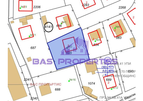 Działka na sprzedaż - Суходол/Suhodol София/sofia, Bułgaria, 738 m², 90 487 USD (370 093 PLN), NET-101913149