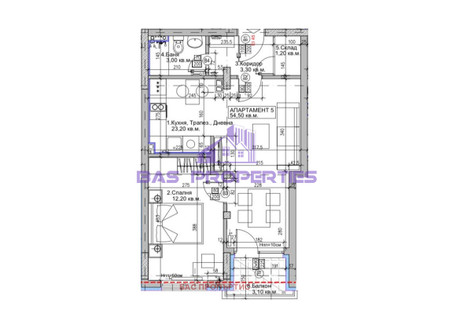 Mieszkanie na sprzedaż - Център/Centar София/sofia, Bułgaria, 67 m², 169 832 USD (709 898 PLN), NET-98915424