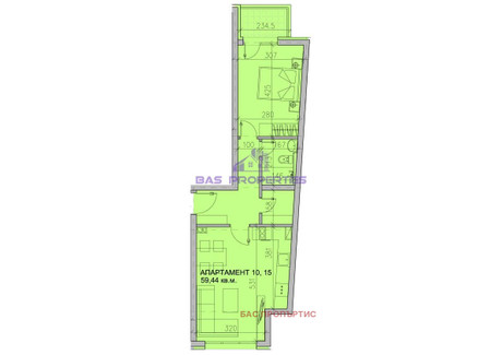 Mieszkanie na sprzedaż - Модерно предградие/Moderno predgradie София/sofia, Bułgaria, 70 m², 96 466 USD (392 616 PLN), NET-98915421