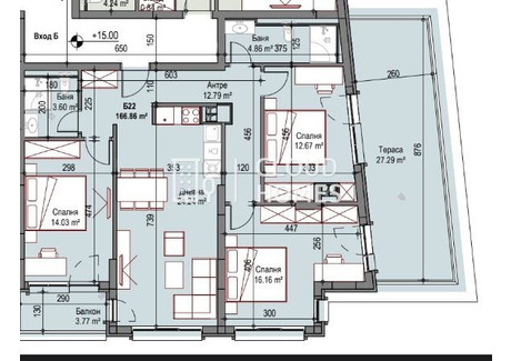 Mieszkanie na sprzedaż - Подуяне/Poduiane София/sofia, Bułgaria, 167 m², 361 319 USD (1 499 472 PLN), NET-101611858