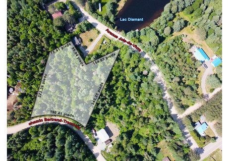 Działka na sprzedaż - Ch. Bertrand-Tremblay, Chertsey, QC J0K3K0, CA Chertsey, Kanada, 4690 m², 43 192 USD (179 248 PLN), NET-97928600