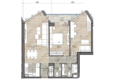 Mieszkanie na sprzedaż - Дружба /Drujba София/sofia, Bułgaria, 111 m², 320 712 USD (1 228 327 PLN), NET-100185562