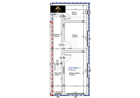 Mieszkanie na sprzedaż - гр. Велинград/gr. Velingrad Пазарджик/pazardjik, Bułgaria, 68 m², 52 987 USD (219 894 PLN), NET-98352782