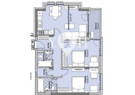 Mieszkanie na sprzedaż - Люлин /Liulin София/sofia, Bułgaria, 109 m², 165 024 USD (689 799 PLN), NET-102052234