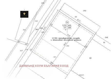 Działka na sprzedaż - Асеновградско шосе/Asenovgradsko shose Пловдив/plovdiv, Bułgaria, 7799 m², 405 139 USD (1 648 918 PLN), NET-103036856